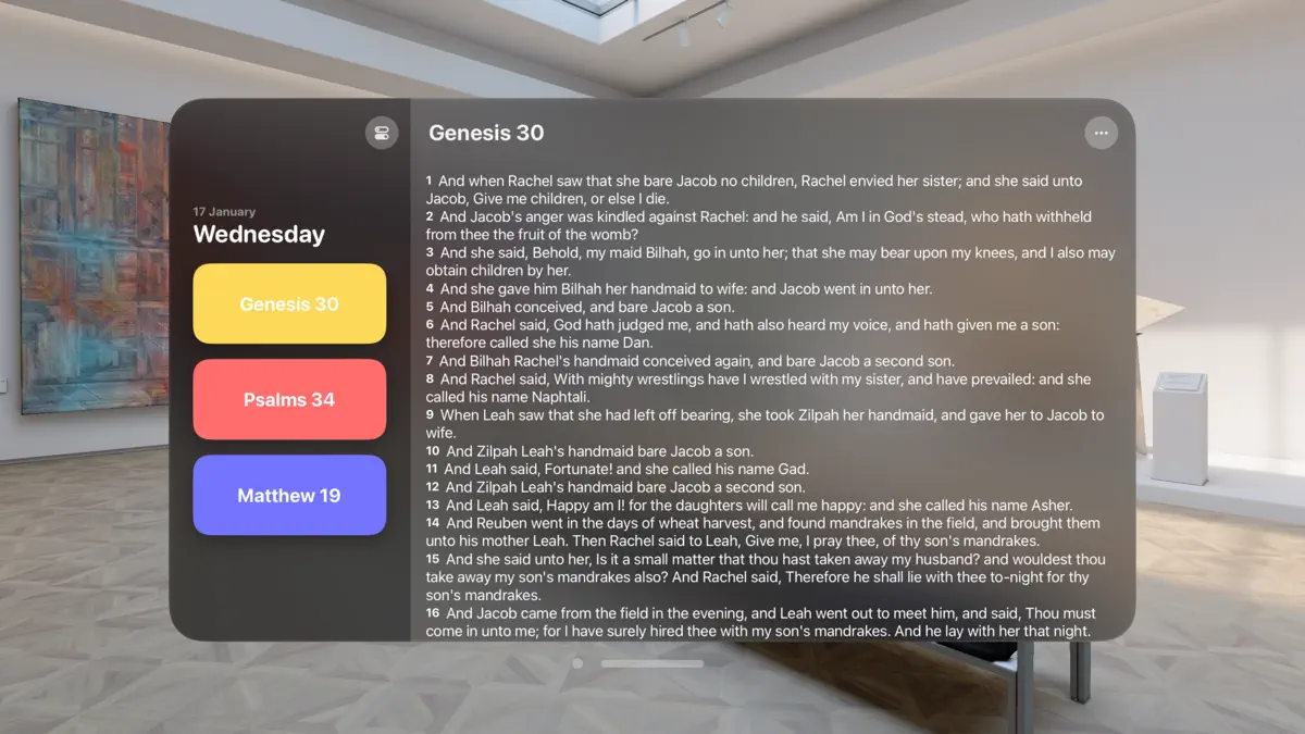 Daily: Bible Reading screenshot 1