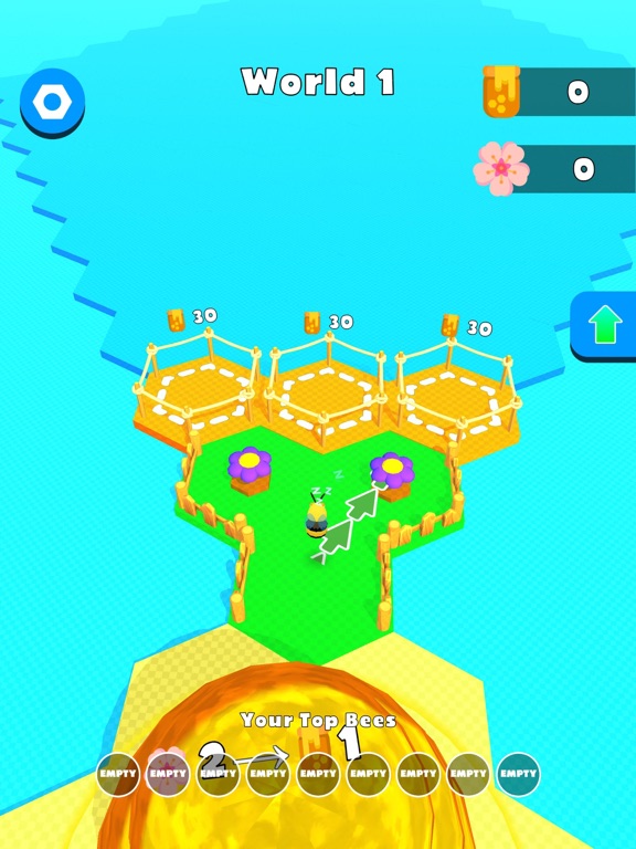 Screenshot #4 pour Bee Adventure 3D: Honey Island