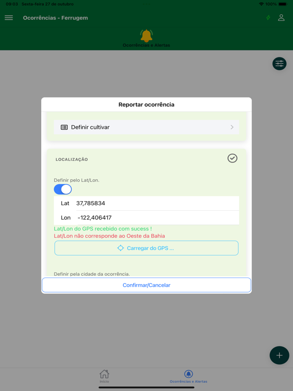 App screenshot
