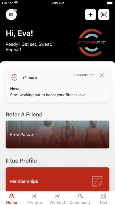My Corefit Screenshot