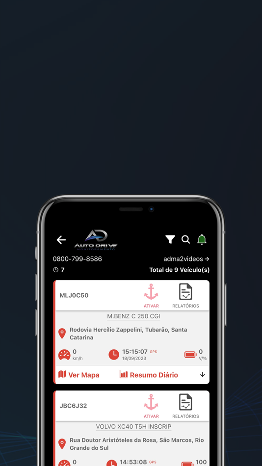 #4. Auto Drive Rastreamento (iOS) By: Douglamar Posso