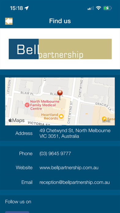 Bell Partnership Screenshot