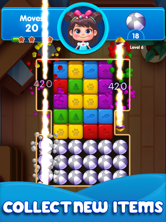 Blocks Blast - Colors Match 3D