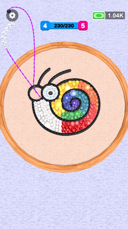 #1. Beads Art 3D (iOS) 由: EOGAMES