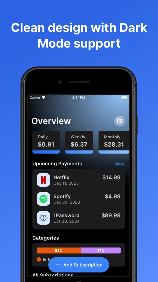 #9. Subtree - Track Subscriptions (iOS) 由: Qvalitech Engineering OU