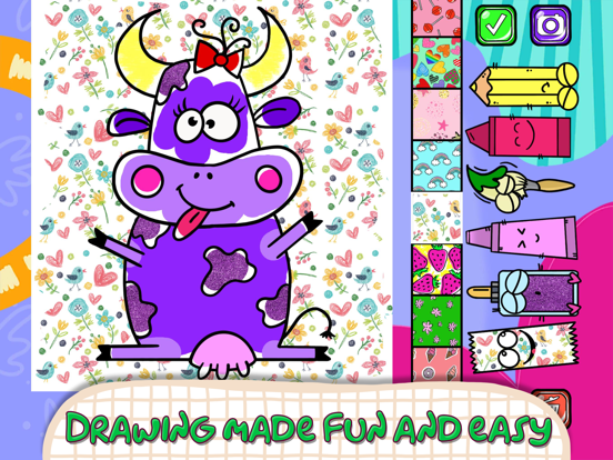 Coloring game for children 2+ iPad screenshot 5 - Education app