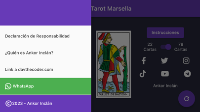 Tarot Marsella Screenshot