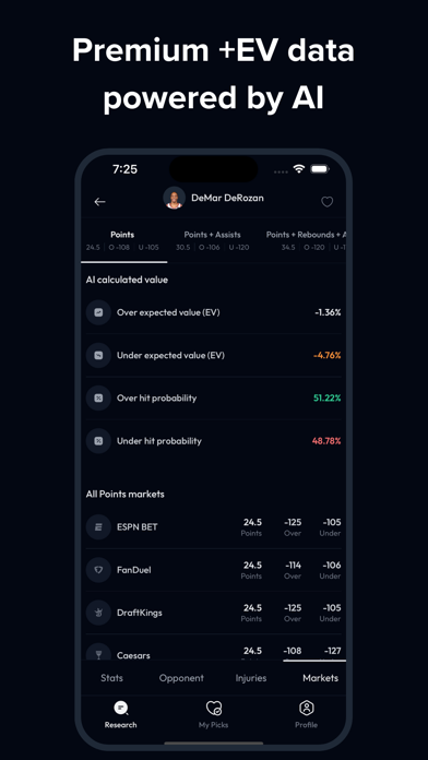 Locks | AI Sports Research Screenshot