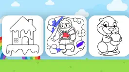 Game screenshot Colouring and drawing for kids mod apk