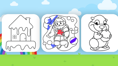 Colouring and drawing for kids Screenshot