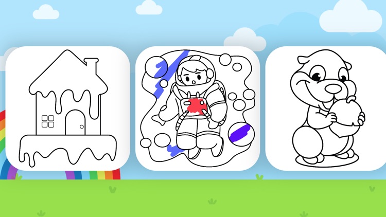 Colouring and drawing for kids screenshot-0