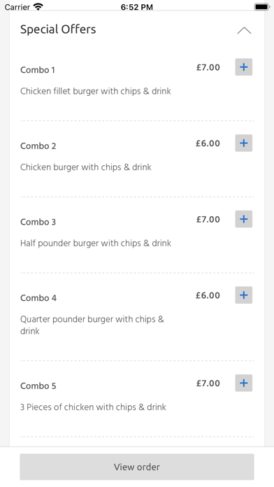 Plympton Grill Screenshot