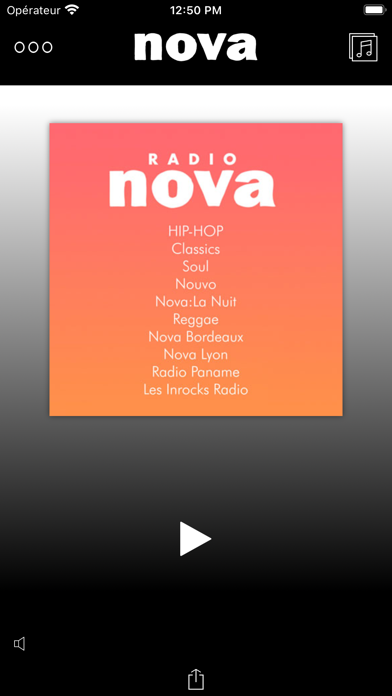 Radio Nova Screenshot