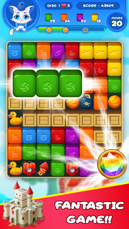 #2. Pop Cubes : Match 2 & Blast (iOS) 由: Amr Samir