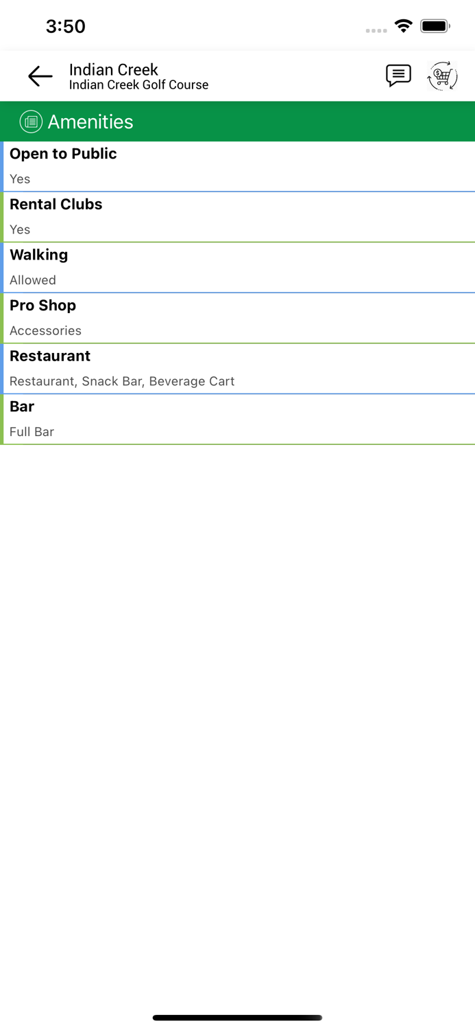 Golf at Indian Creek