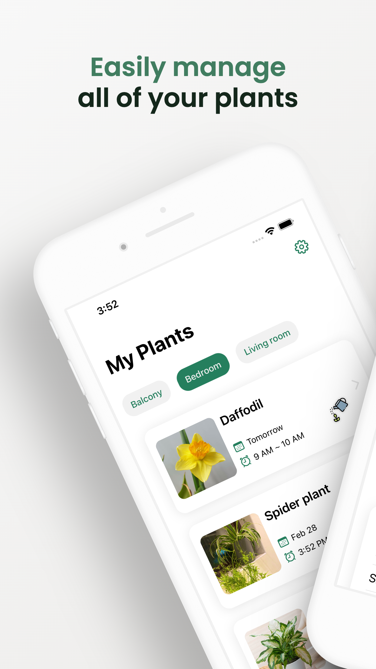 Growing: Plant care reminder