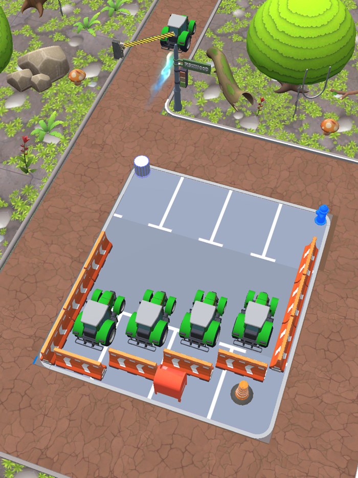 Tractor Parking Jam