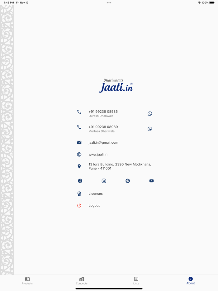 Jaali designs for jaali work.