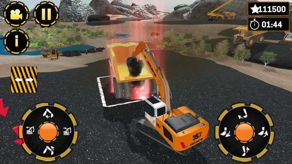 #3. Heavy Machines & Coal Mining (iOS) Podle: MASH Entertainment