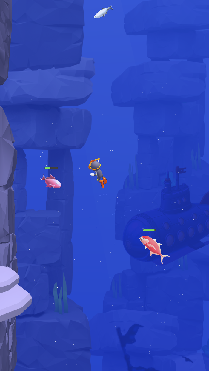 Fish Restaurant Diving Game