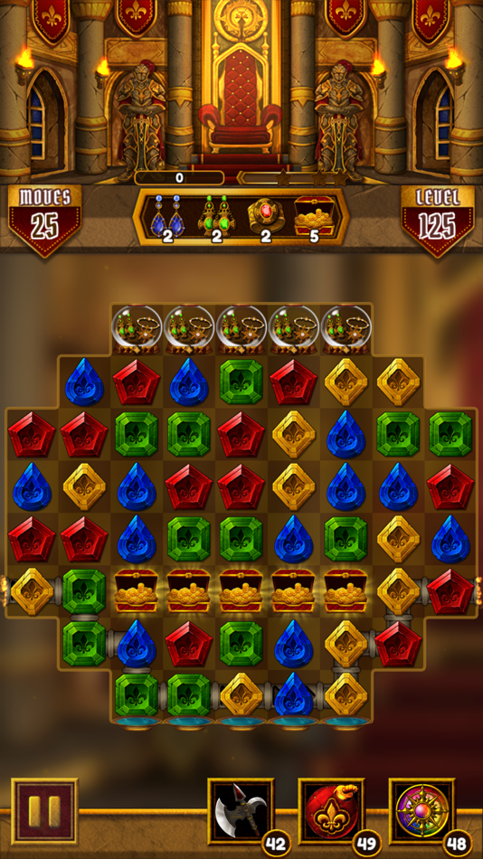 #9. Jewel Gold Empire (iOS) 由: Penta Game Co., Ltd.