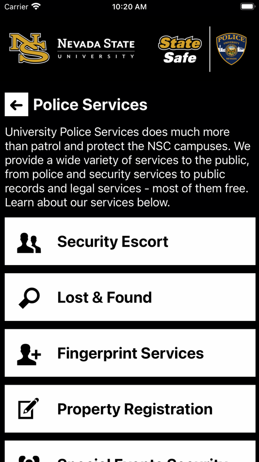 #4. State Safe (iOS) 由: Nevada State University