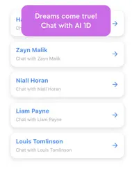 Chat with AI for Directioners ipad bilder 0