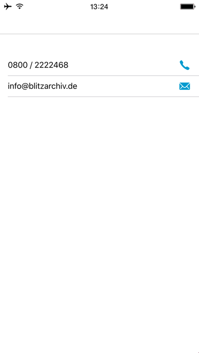 Aufbewahrungsfristen Screenshot