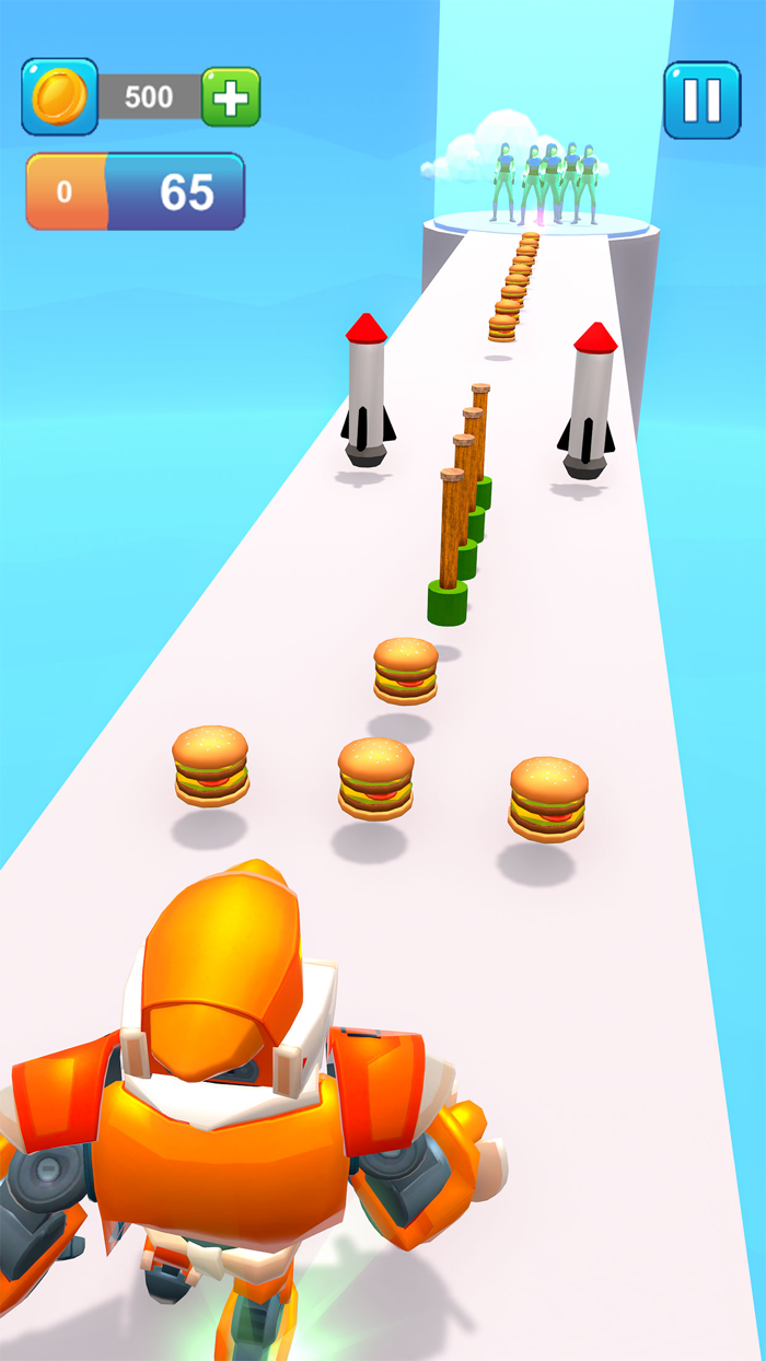 Robots Vs Ragdoll Battle Run