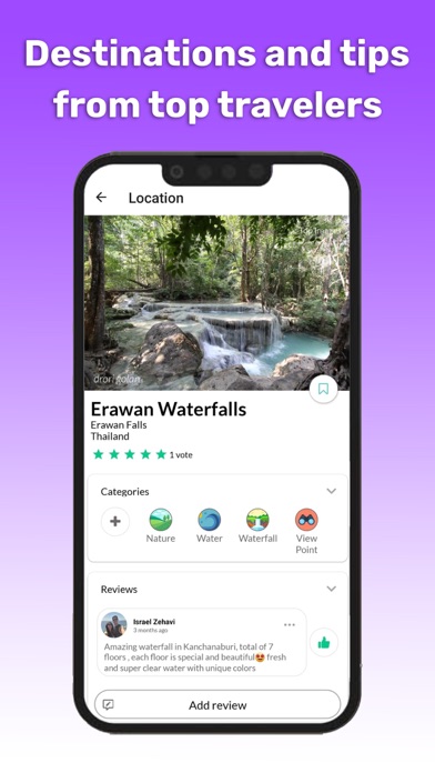 Tripic: travelers place Screenshot
