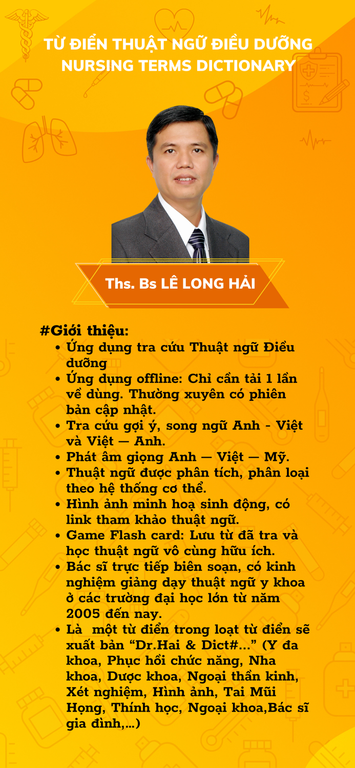 Từ điển Thuật ngữ Điều dưỡng