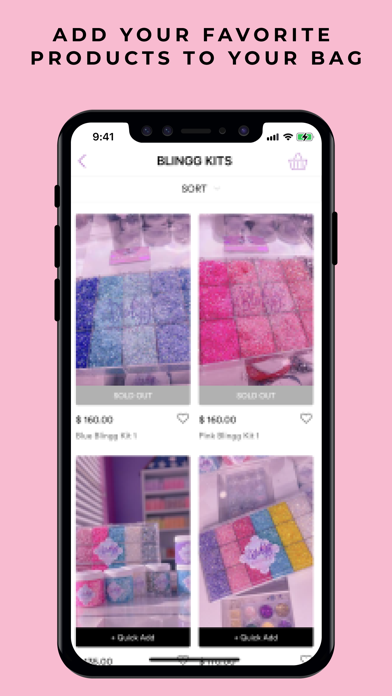 The Blingg Boutique Screenshot