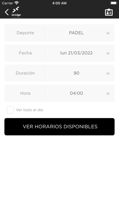 Campo Deportivo La Liga Screenshot