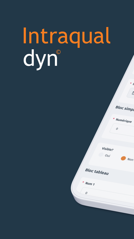 #1. Intraqual DYNAMIC (iOS) 由: Qual'net