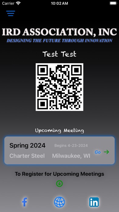 IRD Association Inc. Screenshot