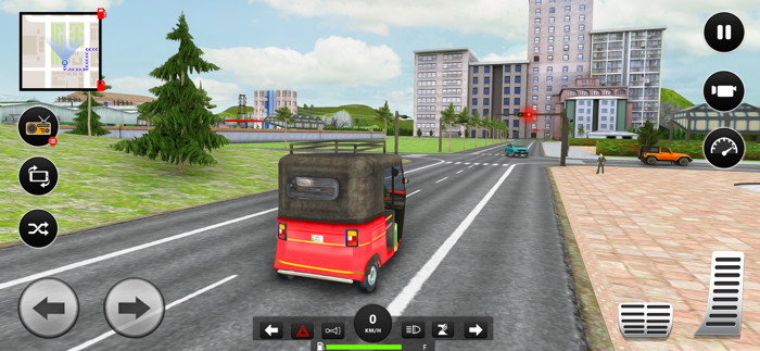 Tuk Tuk Rickshaw Driving Sim
