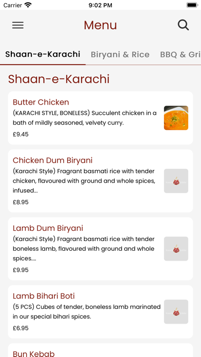 Karachi Cuisine Screenshot