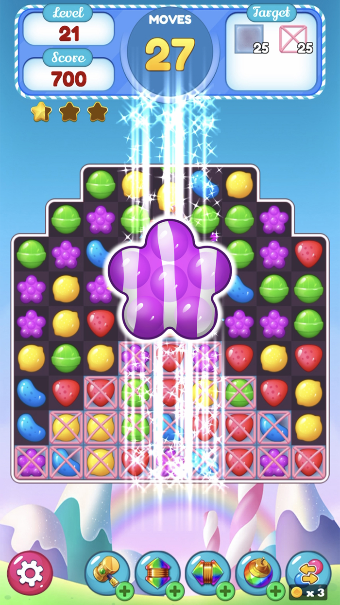 Fruit Candy  match 3 game