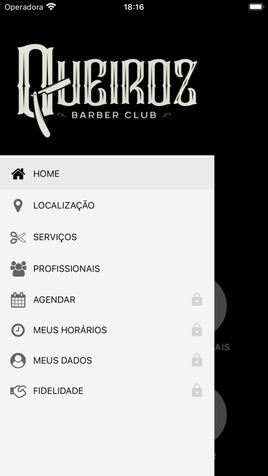 Queiroz Barber Club Screenshot