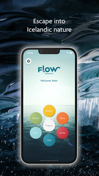 Flow: Meditate, Breathe, Relax Screenshot