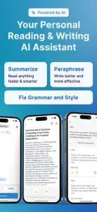 AI Toolkit: Reading & Writing screenshot #1 for iPhone