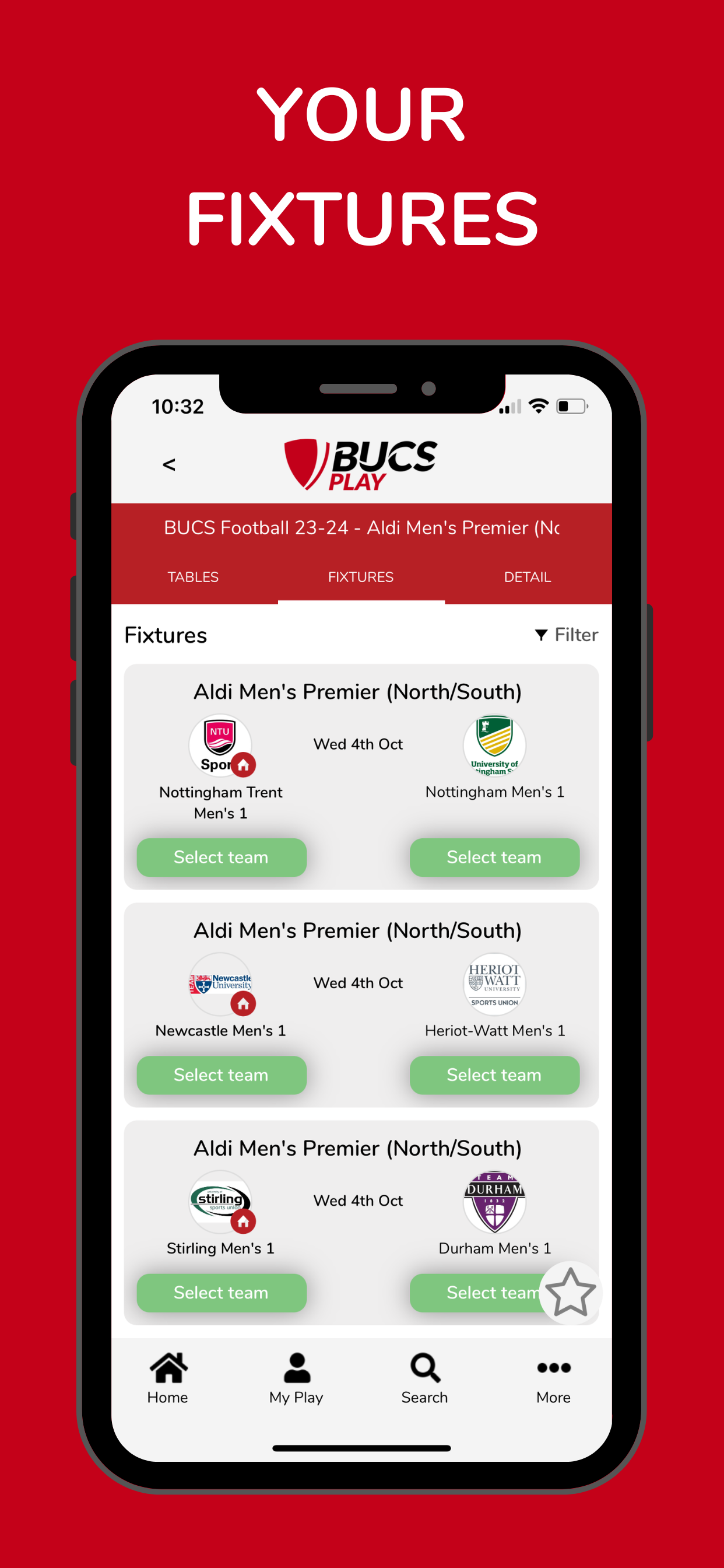 BUCS Play