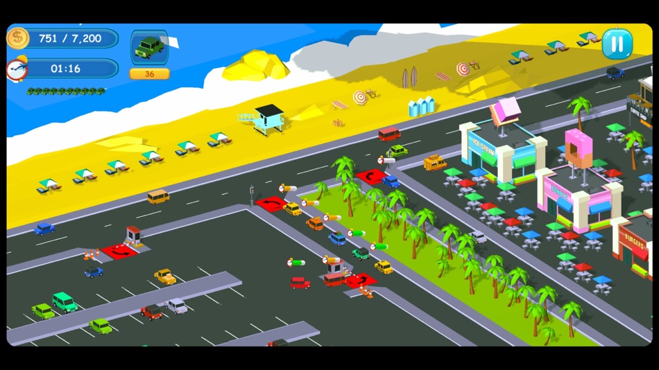 #2. Casual Traffic (iOS) 由: Risky Firmansyah