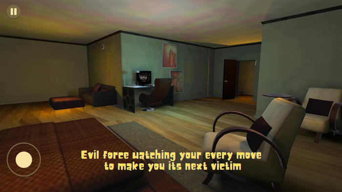 The baby in creepy house