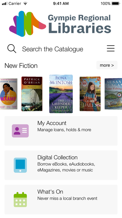 Gympie Regional Libraries Screenshot