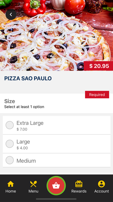 Pizzeria Sao Paulo Screenshot