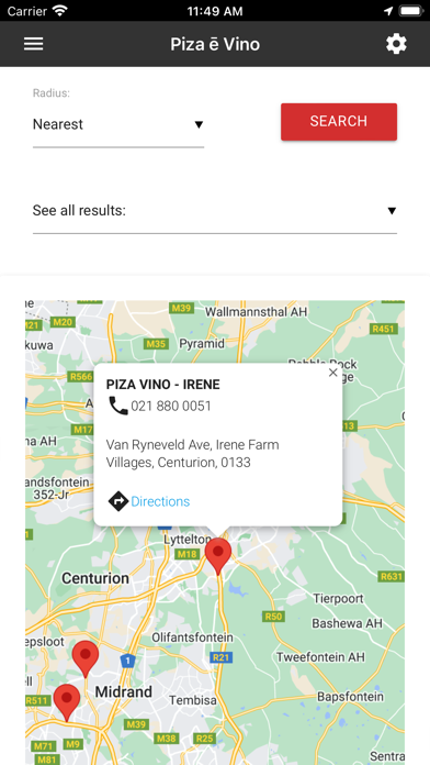 Piza ē Vino Screenshot
