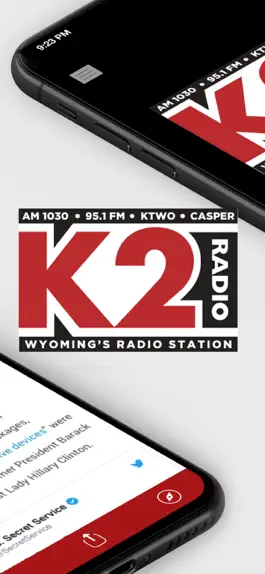 Game screenshot K2 Radio - Wyoming News (KTWO) apk
