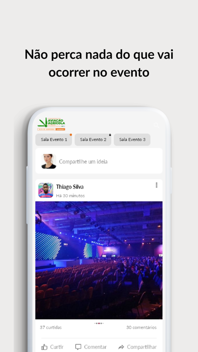 Congresso da Aviação Agrícola Screenshot