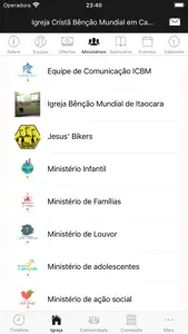 Igreja Bênção Mundial CG screenshot #3 for iPhone